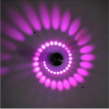 China Modern Design Modern Round 3W Led Wall Lamp for sale