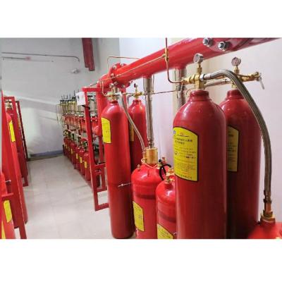 Chine Système d'extinction d'incendie FM200 léger 5.6Mpa Système de réseau de tuyauterie Faible entretien à vendre