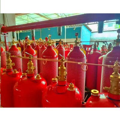 Chine Équipement de protection contre les incendies par heptafluoropropane FM200 Système de réseau de tuyauterie à vendre