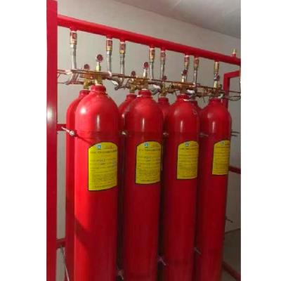 Chine Système d'extinction d'incendie non toxique IG541 20 MPa Système d'extinction mixte incolore à vendre