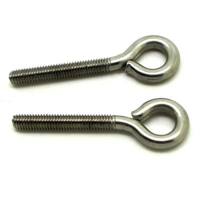 China Dongguan Stainless Steel Machine Wire Eye Screw Hook M6 for sale