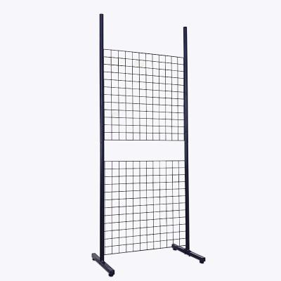 China Customized factory design metal rack floor accessories standing display rack HH-N1 for sale