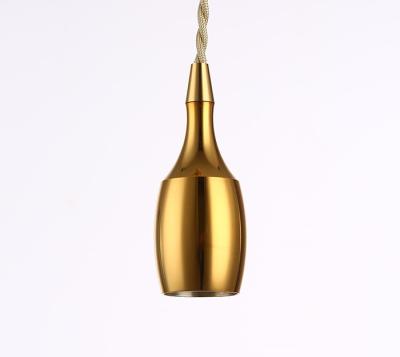 China Antique Bronze Gold Pendant Light Socket / E27 Pendant Holder 48x98 Mm for sale