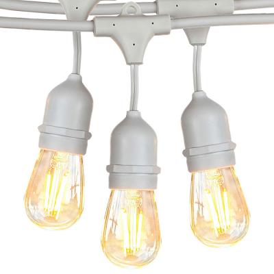 China Ip44 Waterproof Decorative String Lighting / Filament Bulb String Lights for sale