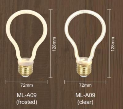 China Vintage Engery Saving Edison Decorative Light Bulbs E27 4w A60 72x128 Mm for sale