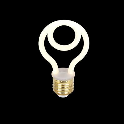China Energy Saving 3000k Dimmable Filament Bulb 4w Special Shape For Shopping Canter for sale