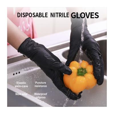 China 9 - 12inches Disposable Medical Consumables Nitrile Latex Powder Free Disposable Gloves Te koop