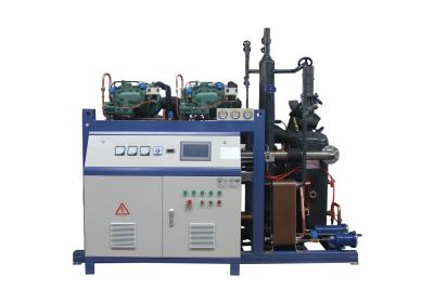 China R404a HSN compressor racks for -25℃ chicken blast freezer for sale