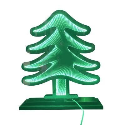 中国 40cm カスタム クリスマス ネオン アビス ミラー サンタ インフィニティ ミラー シグナルライト 販売のため