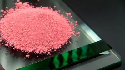 Cina Polvere di lucidatura del vetro per la macchina di lavorazione del vetro utilizzare il colore rosso in vendita