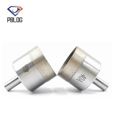 China PBLOG Forro de diamante de alta qualidade para processamento de vidro Ferramentas de vidro Ferramentas de corte de vidro Brocas à venda
