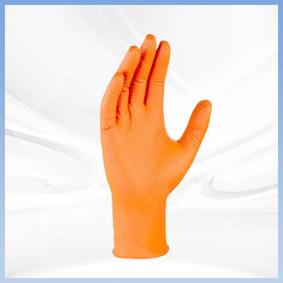 Chine Boîte de Diamond Textured 8 Mil Nitrile Disposable Gloves 100Pcs/ à vendre