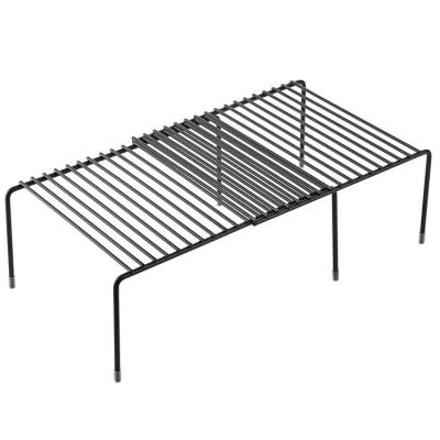 China Sustainable Retractable Kitchen Rack Shelf Metal Iron Under Sink Dish Organizer Storage Rack kitchen storage for sale