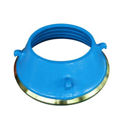 China Construction works High Quality Cone Casting Machinery Crusher Parts Concave Extraction Mantle for sale