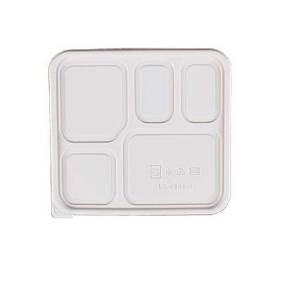 China Hot Selling Microwave Disposable Degradable Food Bowl Wholesale Biodegradable Eco-Friendly Disposable Lunch Box Eco-Friendly Food Packaging for sale