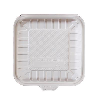 China Customized Disposable Degradable Material Disposable Cornstarch Food Bowl Disposable Tableware for sale