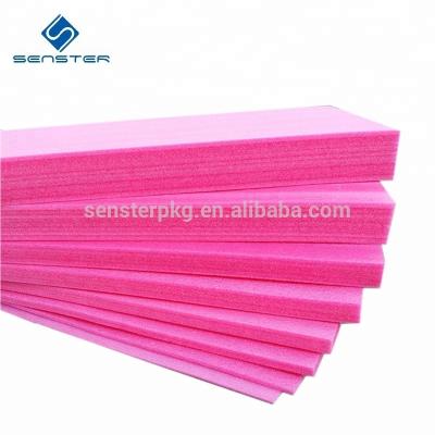 China Eco - Friendly Red Color Anti - Static Cheap Epe Foam Sheets Foam Cushion Sheet 5mm Thick epe foam sheet for sale