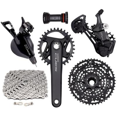 China MTB Bike 2023 SHIMANO REPLICA U6000 1X10Speed Kit MTB Bicycle Derailleur LG500 Chain 11-43T/48T Crankset With BB MT501 Bike Parts for sale