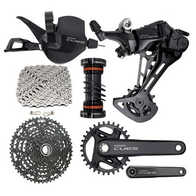China MTB Bike 2023 SHIMANO 11-50T Crankset REPLICA U6000 1X11Speed Kit MTB Bicycle Derailleur LG500 Chain With BB MT501 Bike Parts for sale