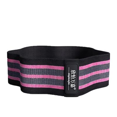 China Polyester Cotton Yarns and Latex Yarn 120/135/150 Pound Non Slip Elastic Band Polyester Material Form Stovepipe Hip Iift Abrasion Resistance for sale