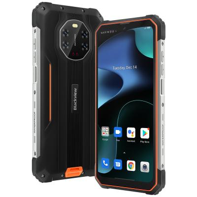 China Dual SIM Card BV8800 6.58 Inch Screen Android 11 G96 128gb ROM 8380mAh Smart Phone 5g Android 11 Smartphones for sale
