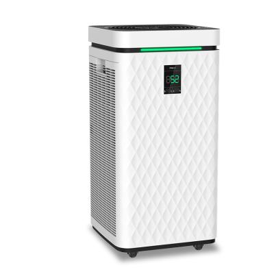 China Smart Hotel Household 4 In 1 Stage Filtration Air Purifier With Air Quality Sensor for sale