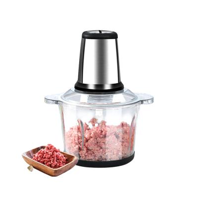 China Hotel 2L 3L 4L 6L 10L 2 3 Speed Homemade Electric Meat Cleaver Grater with 4 Blades Chopper for sale