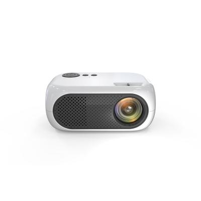 China Built-in Speakers LED Pixels Mini Projector 640x360 Supports 1080P HD USB Media VCR Portable Home Portable Projector for sale