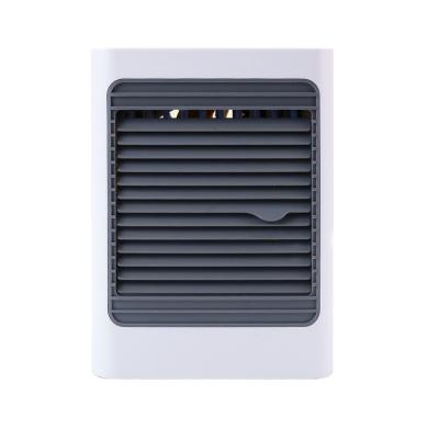 China Portable Mini Hotel AC Air Cooler Portable Evaporative Cooler with 3 Wind Speed Desktop Air Conditioner for sale