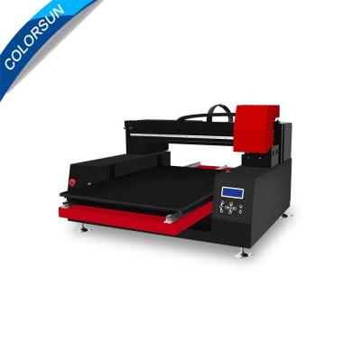 China 2020 COLORSUN Hotels New Arrival 12 Colors Inkjet A2 6090 UV Flatbed Printer For Epson XP600 Printhead for sale