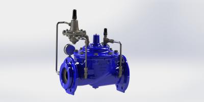 China PN25 EN1074-5 Válvula de regulação do caudal hidráulico reguladora padrão com acabamento de aço inoxidável à venda