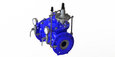 Cina Attuazione manuale SS304 Valvola di controllo del flusso d'acqua pilota EPDM Materiale di sigillamento per sigillamento in vendita