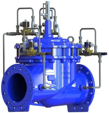 Cina Il tipo elettrico ente duttile del ferro della valvola di regolazione della pompa della valvola del controllo delle acque protegge rivestito con resina epossidrica in vendita