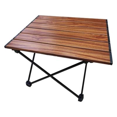 China Outdoor Series Aluminum Alloy High Strength Portable Ultralight Folding Dinner Desk For Family Party Picnic BBQ Camping Table for sale