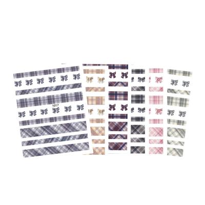 China Easy Apply 2021 JOYFUL New Nail Beauty Sticker 6 Colors 1012-1017 for sale