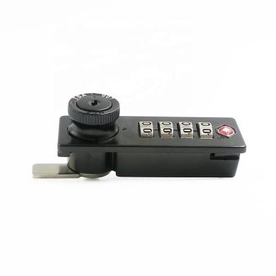 China Best Selling Anti Theft Lock Tsa9167 Metal Gym Cabinet Drawer Lock tsa007 Customs Locker Lock 4 Digit Password Anti Theft Lock for sale