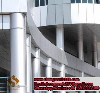 Cina Customized Factory Made Aluminum Wall Cladding Decorative Aluminum Perforated Facade in vendita