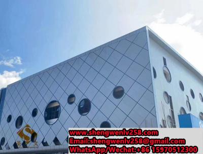Cina Aluminium Metal Panel Perforated Laser Cutting Cladding Panels in vendita