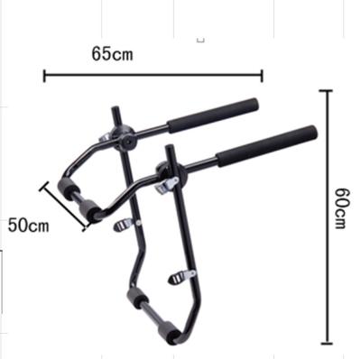 China Storage Bike Hitch Bike Rack For 2 Bikes Hitch Bike Carrier Hitch Bike Rack Black USA Finish Steel Parts Powder Material Origin for sale