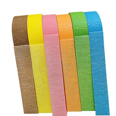 China Reis-Papier 2 Zoll-Enge farbiger Band-Naturkautschuk-Kleber hitzebeständig zu verkaufen