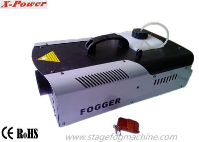 China 1500W LED Fogger Halloween Fog Machines With 3 In1 RGB LEDs DMX 512 Control X-024D for sale