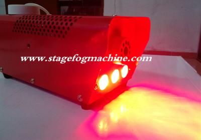 China Disco Fog Machine , Thermal Fogging Machine With 3*1W RGBY Led for sale