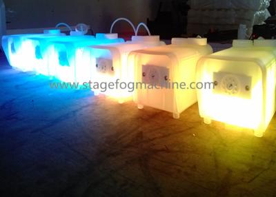 China F-26 DJ Discal Wedding Party Indoor Fog Machine Sound Control Mini 3 In 1 RGB Auto Stobe for sale