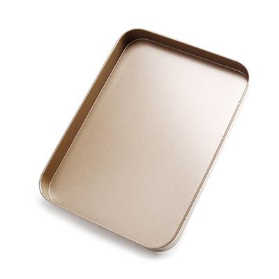 China Sustainable 10 Inch Rectangle Carbon Steel Cakes Bread Loaf Cookie Mold for sale