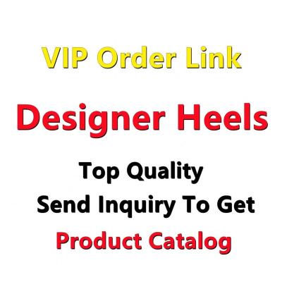 China Fashion Trend Designer Heels Women Famous Brands Luxury Heels 2021 Luxurious Luxury Shoes Women High Quality Heels for sale