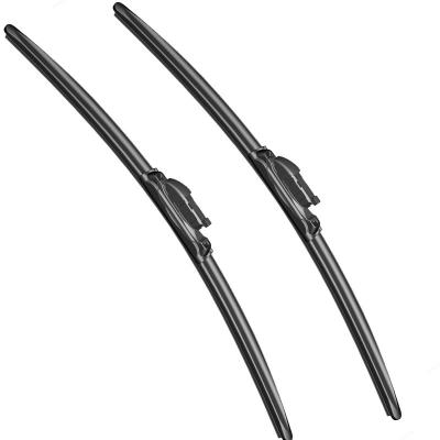 China Factory Super Silicone Coated Silicone Coated Boneless Boneless Universal Car Windshield Silicone Wiper Blade PC/POM/Various Grade for sale