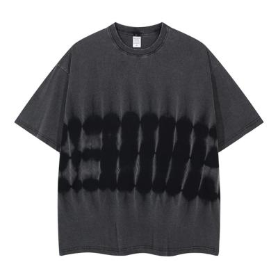 China Breathable White Basic New Style Plain Custom Logo Oversized Design Best Plus Size Tie Dye Women's T-shirt for sale