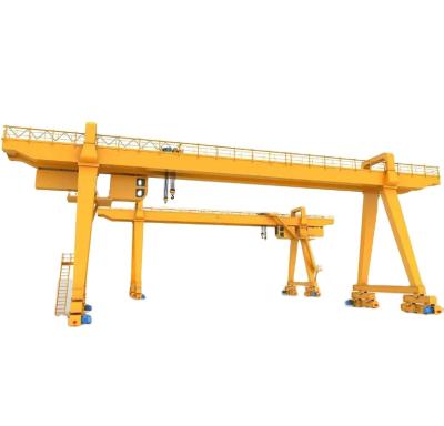 China Gantry Crane Long Service Life Double Girder Gantry Crane 10 15 20 30 50 75 Ton Capacity Gantry Crane for sale