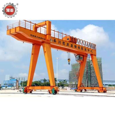 China Gantry Crane Double Girder Crane Cabin Control High Speed Double Girder View Gantry Crane 50 Ton for sale