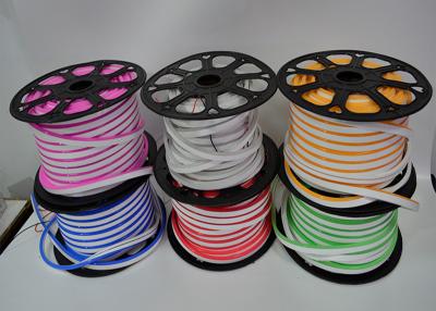 China Extrusion Series Led Neon Flex Rope Light Silicon 12V / 24V Mini Size for sale